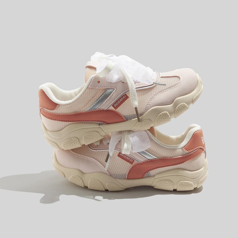 Belle mesh spell summer sports single shoes German training shoes casual lightweight breathable board shoes ins student shoes B21 35