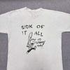 Vintage tričko kapely Sick of It All Clobberin Time Unisex Koncertní S až 5XL MQ117 Unisex tričko