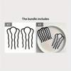 2025 European & American Meat Iron Hair Clip Combo for Lazy Styling