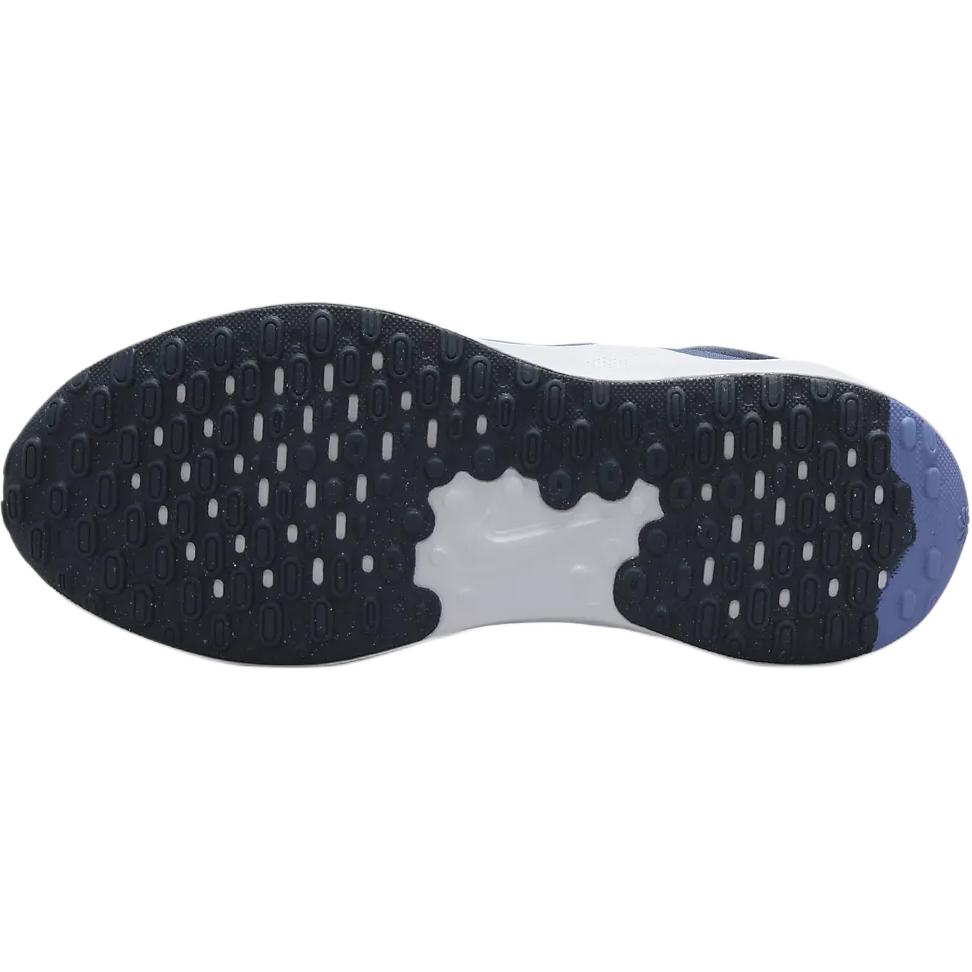 Nike Revolution 7 GS Football Grey Royal Pulse Kids Sneakers Blue Thunder-Blue Astronomy-Blue FB7689-007
