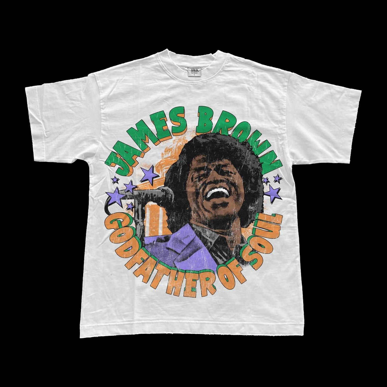 Vintage James brown reprint tshirt , vintage music tshirt Unisex T-Shirt XXXXL