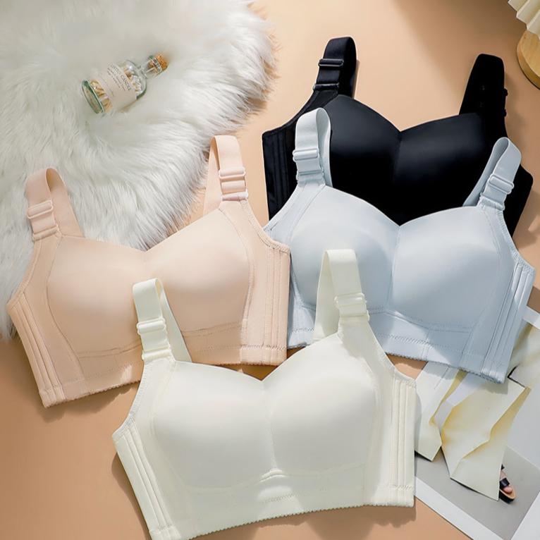 Underwear Women's Thin Full Cup Large Size Bra Collection Accessory Breasts Anti Sagging Bra Converge Bra