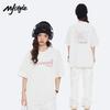 MJ STYLE Women's Cotton Short Sleeve T-Shirt with Print