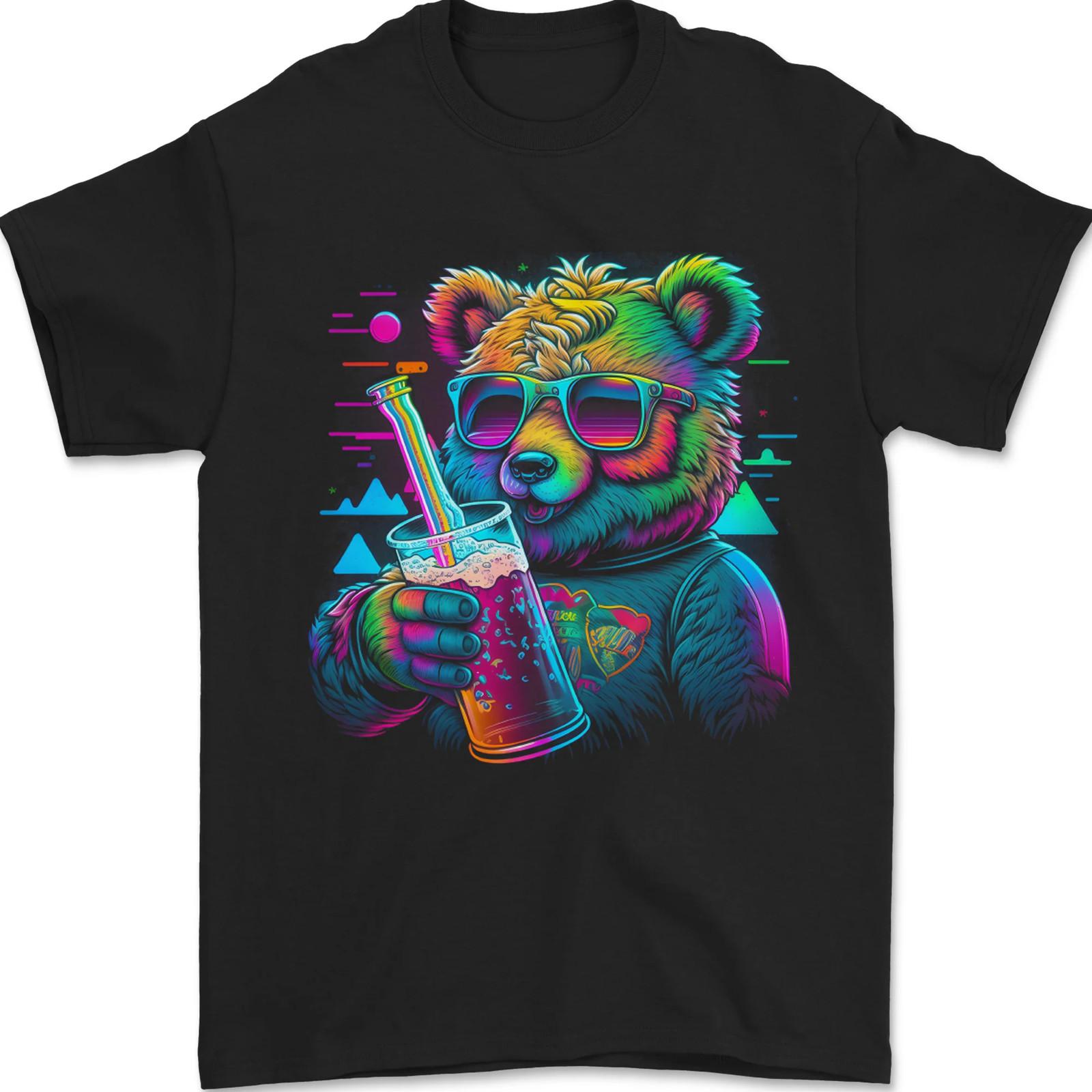 A Cool Bear Mens T-Shirt 100% Cotton 4XL