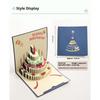 3D Unique Pop Up Birthday Card For Kids Boy Baby Shower First Birthday Party Greeting Cards Handmade Miniatures Postcard Gifts