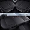 Leather & Gel Car Seat Cushion - Universal, All-Season Fit for MPVs, Sedans, Trucks, SUVs, Off-Road Vehicles