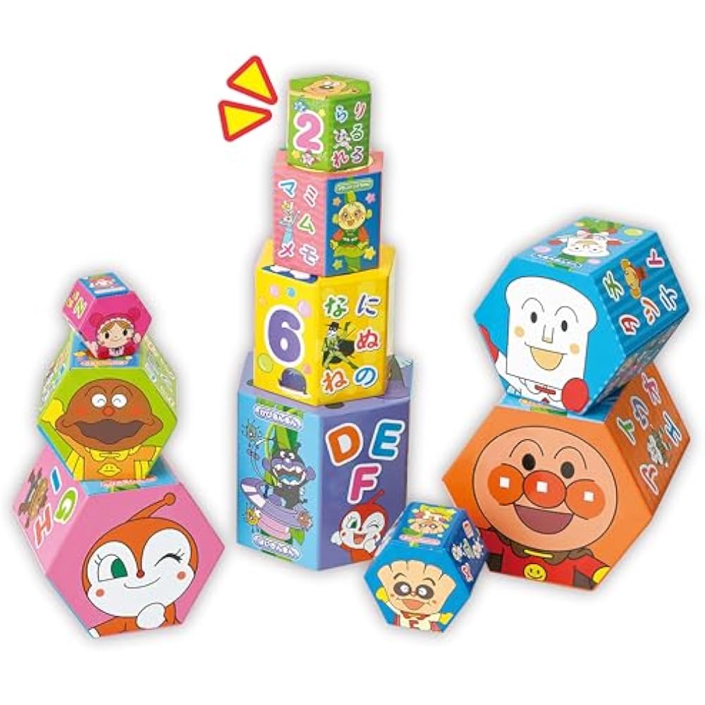 Agatsuma (AGATSUMA) Anpanman Tenzai Tenzai Tenteite Tsumitsumi Box