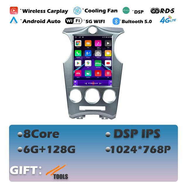 IPS 9.7'' 1024*768P For Kia Carens2006-2012 Android 14 Car Radio Multimedia Video Player Navigaion Head Unit Stereo Audio