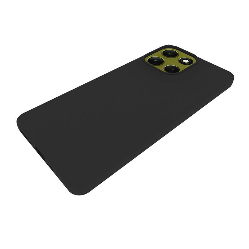 Pro Motorola Moto G86 5G TPU pouzdro WANLONFENG MS série Matný zadní kryt s tvrzeným sklem (Objektiv s velkým otvorem)