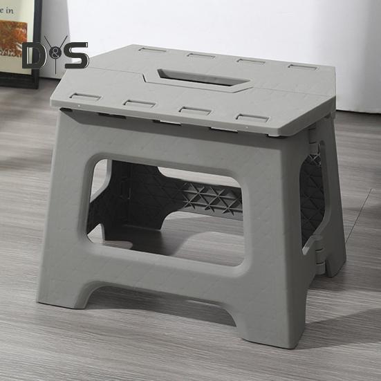 Складана лавка багатофункціональна підставка для ніг портативна подушка сидіння складна сходинка з безпечною ручкою для малюків та дітей похилого віку