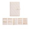 Partition Necklace Binder Waterproof Jewelry Packaging Brochure Jewelry Storage Book  Travel