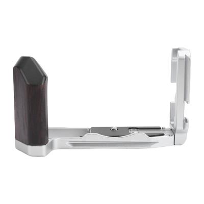 Hand Grip L Plate Bracket Fit for   X-T5 Camera Quick Release Plate Wooden Handgrip L Shape Grip