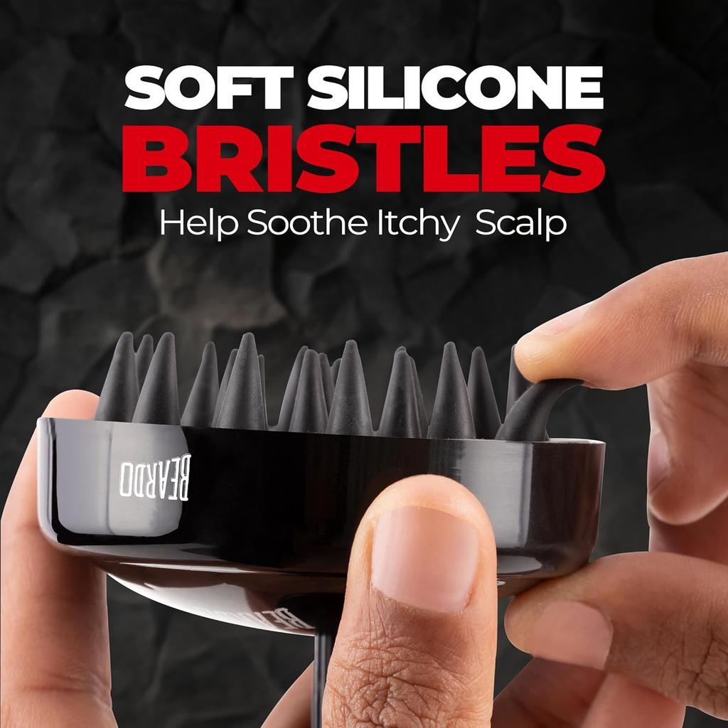 Beardo Hair Clay Wax for Men with Scalp Massager Set of 1 | Strong Hold Matte Finish Styling Wax Volumizing Texture