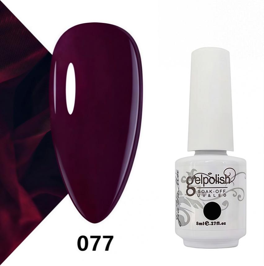 Amber Gel Polish Set: Gel Polish Manicure Kit with Whitening, Base Coat, and Sealer.