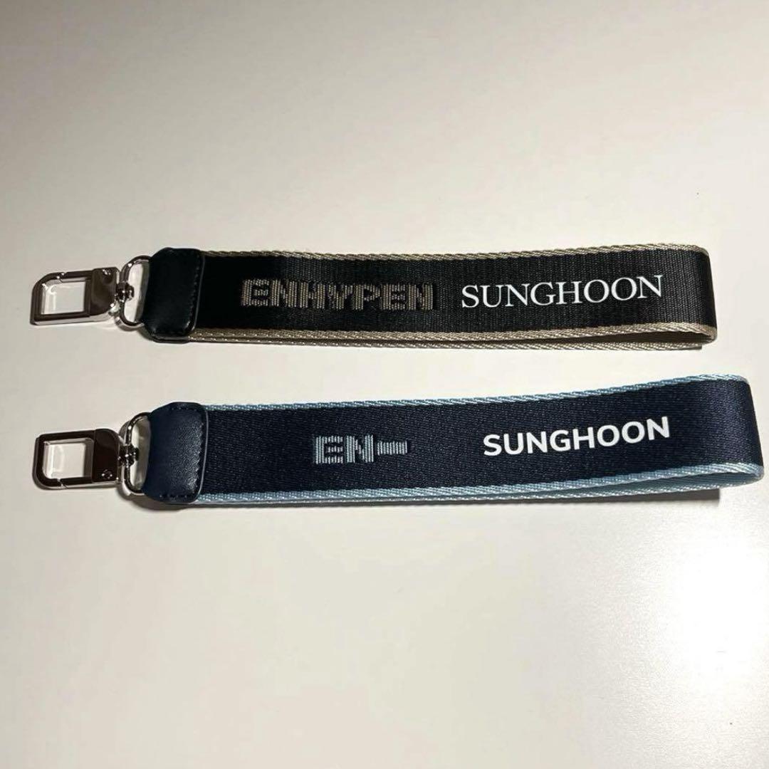 

[USED] ENHYPEN fate walktheline Sung Hoon name strap