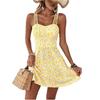 2026 Europe, America, Station Women's New Floral Suspender Dress Holiday Beachwear