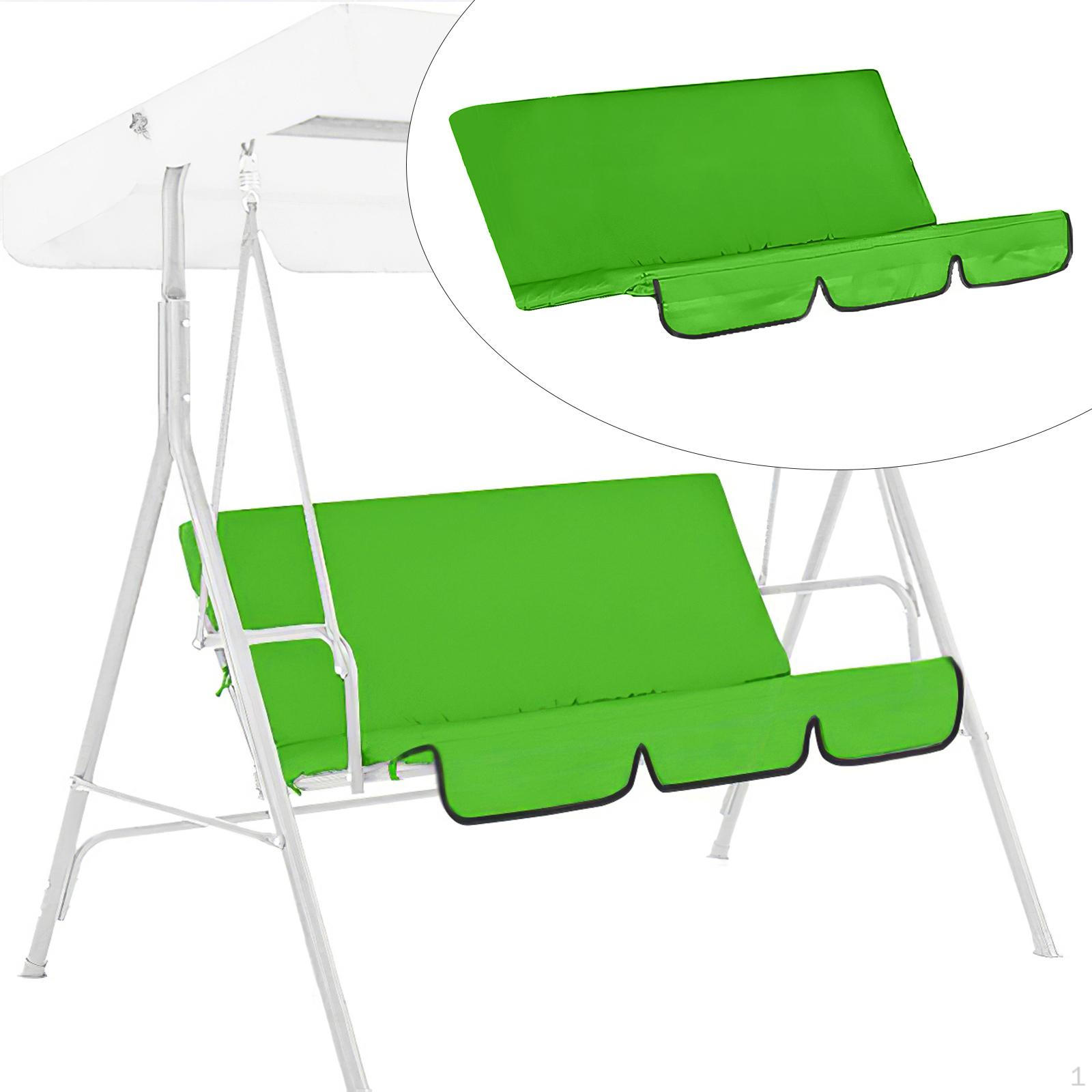 

150x50x10cm Чехол для подушки для патио, устойчивые к атмосферным воздействиям сменные чехлы для сидений, для улицы зелёный