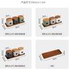 Japanese Style Kitchen Frosted Ceramic Spice Jar Set Creative Simple Seasoning Box 3-piece Set Salt, Sugar and Pepper Shakers
