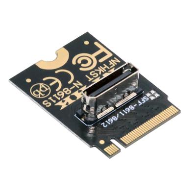 NFHK 2230 PCI-E4.0 M.2 M-Key to Oculink SFF-8612 SFF-8611 Függőleges Host Adapter NVMe U.2 SSD eGPU-hoz, NF-SF-023-2230MM