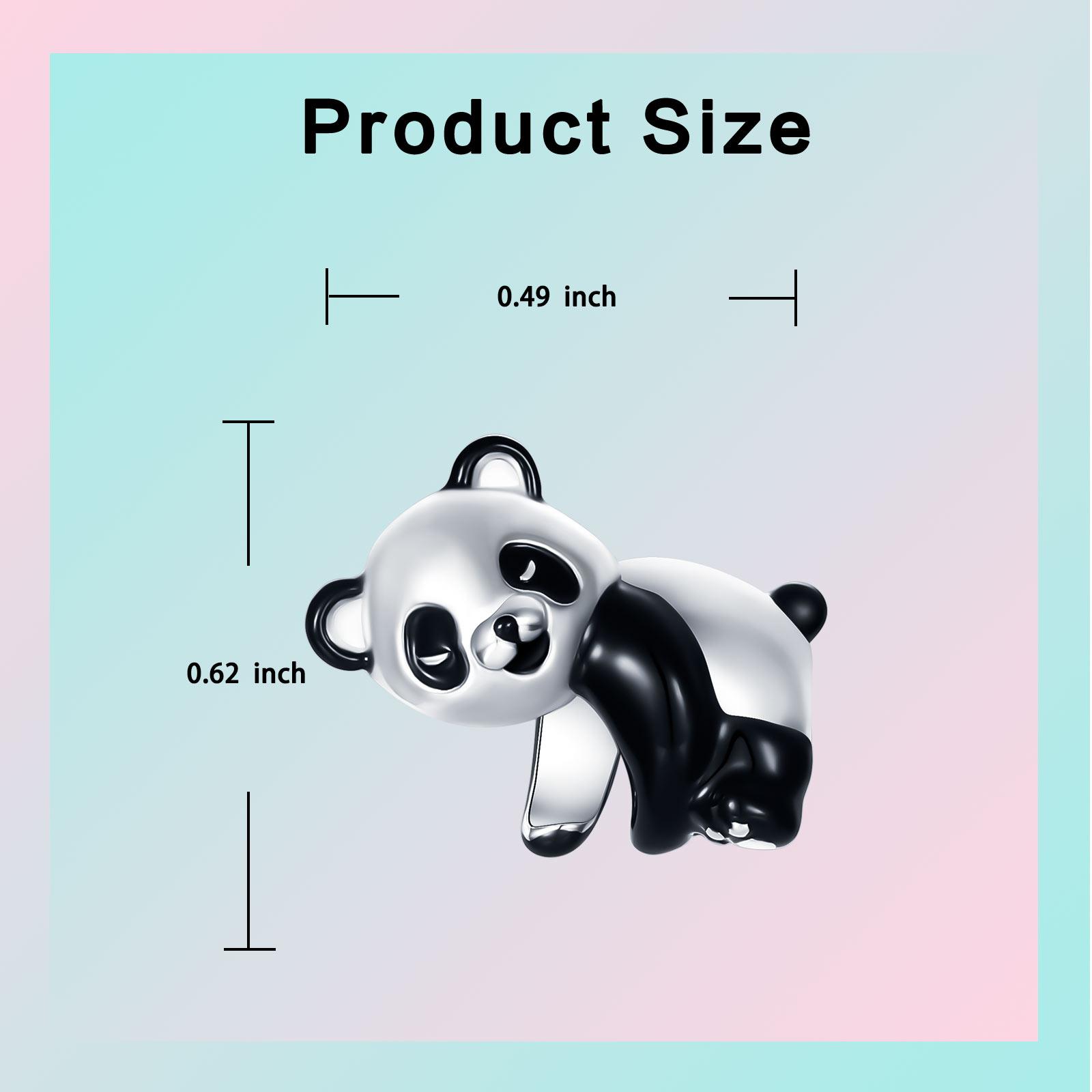 

Winter Series Charm Bead Components Copper Metal Black White Panda Penguin Bead Components Dangle Pendant Bead Component Compatible With Bangle