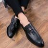 Mens Fashion Sneakers tassel Men Loafers shoes High Quality Trend Outdoor Men Leather Casual Shoes Trend men Adult Driving Shoes