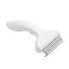 Floating Stainless Steel Dog Hair Removal Brush For Long Hair Breeds Puppy Cat Comb Pet Grooming Products Curved Design