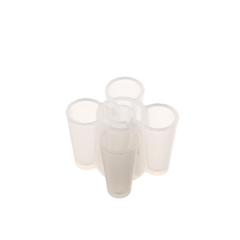 4/8/12 Pezzi Adattatore Filo Macchina da Cucire Porta Bobina in Plastica Supporto per Bobine da Ricamo Accessori per Cucito