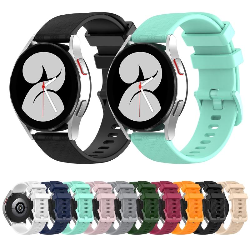 Suitable for Galaxy Watch4 Classic Bracelet Adjustable Sport Silicone Wear-resist Replacement Strap Waterproof Wristband