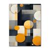 Art Pictures for Living Room Decorative Poster Modern Nordic Decoration Home Canvas Painting Geometric Yellow Abstract Wall