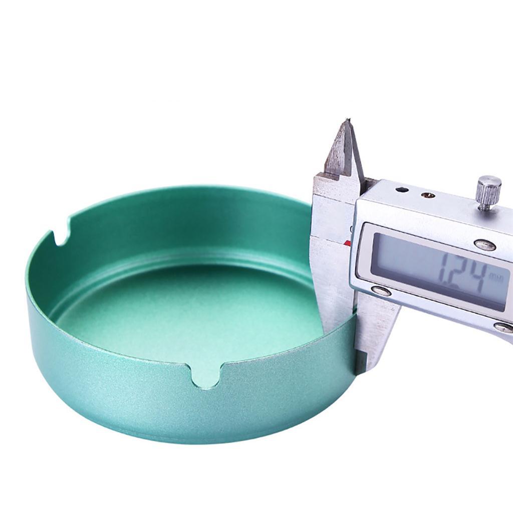 Stainless Steel High Temperature Resistant Drop Resistant Round Design Ashtray