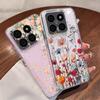 Colorful Flowers Pattern Case For Xiaomi Redmi Note 15 Pro 4G Funda Redmi Note 14 13 Pro 5G Clear TPU Silicone Soft Cover