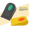 PU Adult Invisible Heightening Half Pad for Sports and Leisure Comfortable Heel Lift Insole