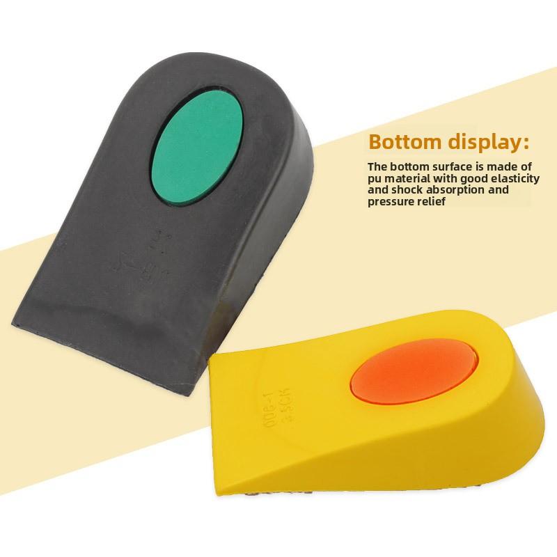 PU Adult Invisible Heightening Half Pad for Sports and Leisure Comfortable Heel Lift Insole