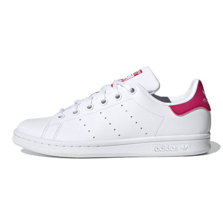 

Adidas Stan Smith J White Bold Pink Детские кроссовки Cloud-White FX7522 36