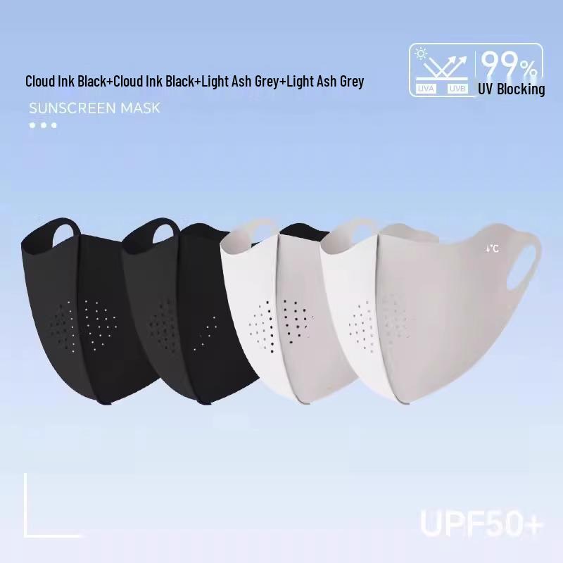 2025 Unisex 3D Ice Silk Sunscreen Mask: High-Value, UV-Protective, Breathable Summer Face Cover