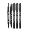 120-Count Black Double-Ended Fineliner Pen Set for Art & Drawing - Water-Based Ink