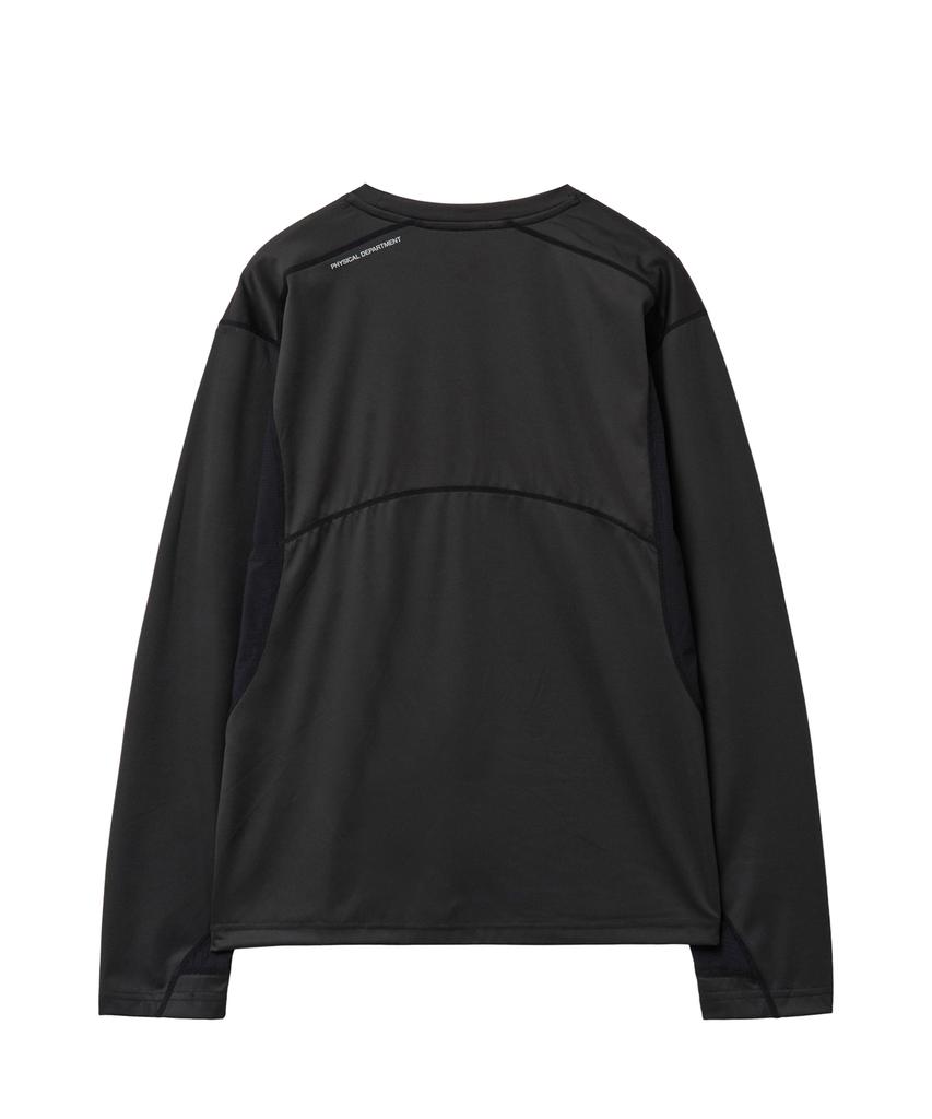 PHYPS MOTORCYCLE H-Tech Mesh Ventilation Finger Hole Jersey Black