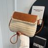Straw Fabric Crossbody Bags for Women New Summer Shoulder Bag Small Bags Designer Ladies Travel Messenger Bags Fashion