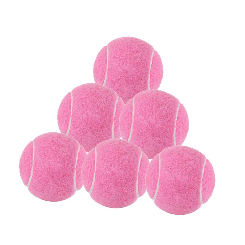 6Pcs Tennis Balls for Beginner Training for Racquet Sports Beginners Outdoor