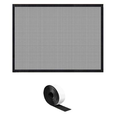 Childproofing Home Safety Black Fireplace Screen Black Woven Mesh Conceal Ashes And Charcoal Dense Grid Design Quality Materials