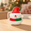Sensory Fidget Toys Christmas Snowman Squeeze Toy, Stress Relief Cute Desk Decorations Figurine, Stocking Stuffer Party Favor, Gift for Kids