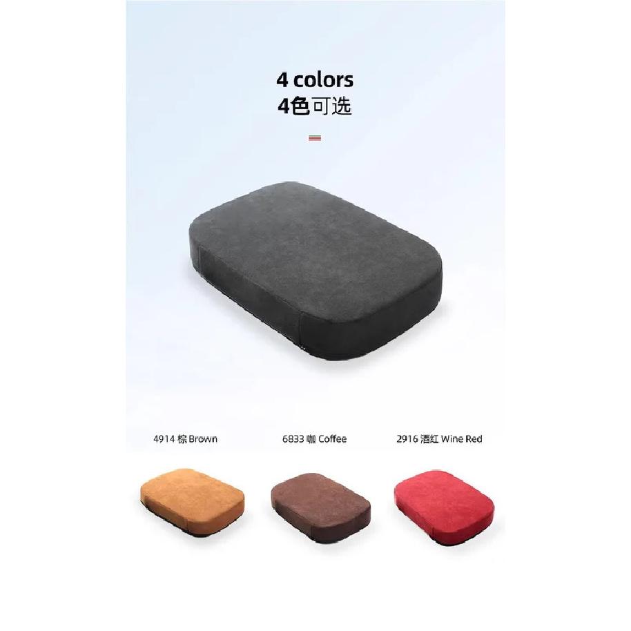 Manufacturer direct sales universal central armrest box protective cover suede car armrest box pad height pad wholesale
