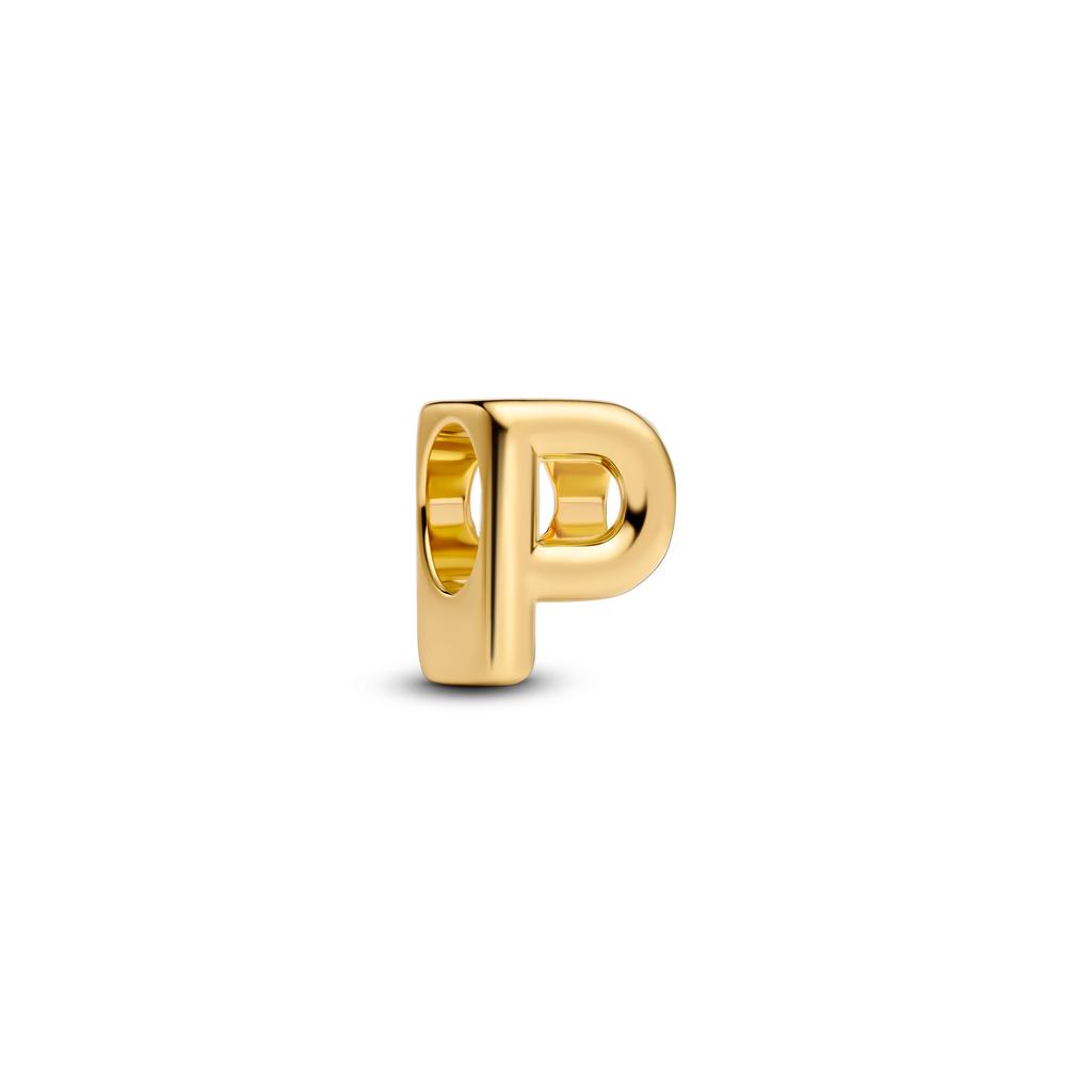 Hot Copper 26 Letters Alphabet AZ Charm Bead Charms Bead Golden Pendant Compatible With Authentic Bracelets Necklaces Do It Yourself Jewellery Women