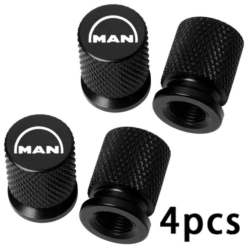 

4PCS Colorful Car Accessories Car Tire Valve Cap For MAN TGX TGM TGA TGS TGE