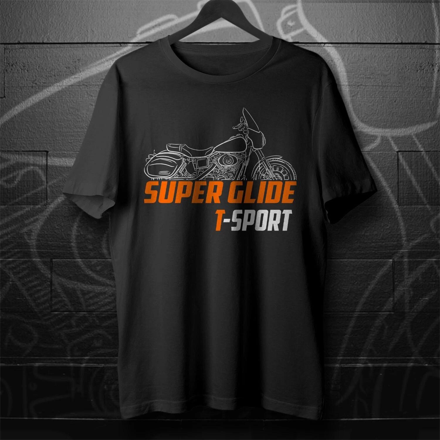 Harley-Davidson Dyna Super Glide T-Sport (FXDXT) 2001-2003 - Motorcycle T shirt 3XL