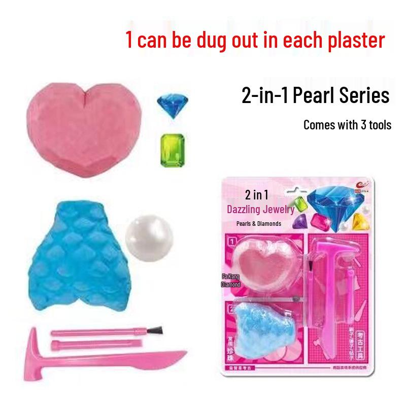 Gem Dinosaur Fossil Teaching Aids: Archaeological Excavation Toys for Primary School Students