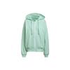 adidas Giacca Casual Larga con Cappuccio Monocolore Collaborazione X Stella McCartney Donna Verde Ghiacciato HG1327