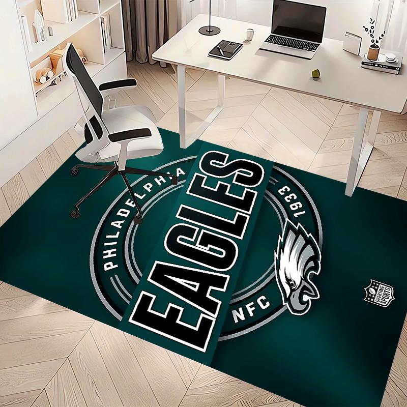 Absorpční omyvatelný koberec s potiskem loga Philadelphia Eagles, Protiskluzové koupelnové předložky, Kuchyňské rohože, Podložka na jógu, Vstup do obývacího pokoje, Koberce na kempování a pikniky