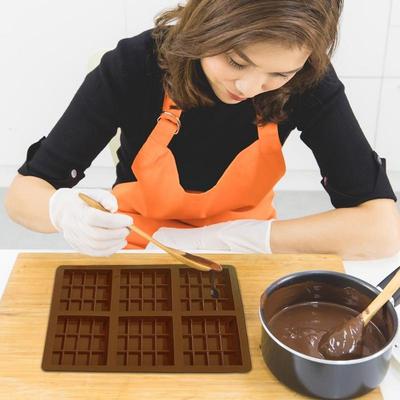 Candy Bar Formen Tiefe Silikon Snap Schokoladenriegel Formen 6 Mulden Käsekuchen Pudding Butterform Silikon Riegelformen Antihaft
