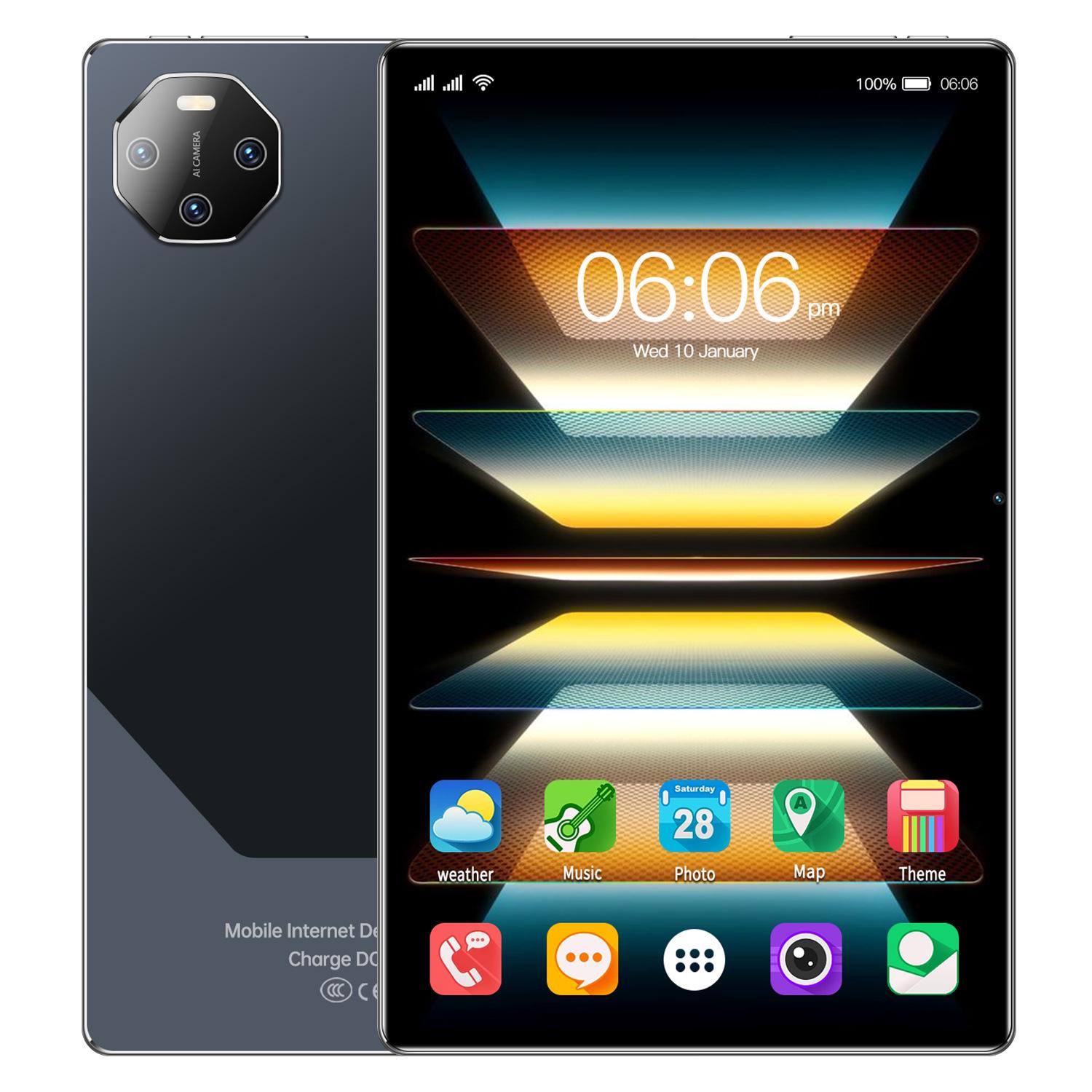 

10-inch Android Tablet with WiFi, Bluetooth, GPS, and 4G Calling AU чорний